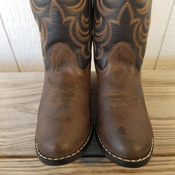 Smoky Mountain Womens Cowboy Western Boots 7 M Youth 5.5 1575 - Picture 4 of 13